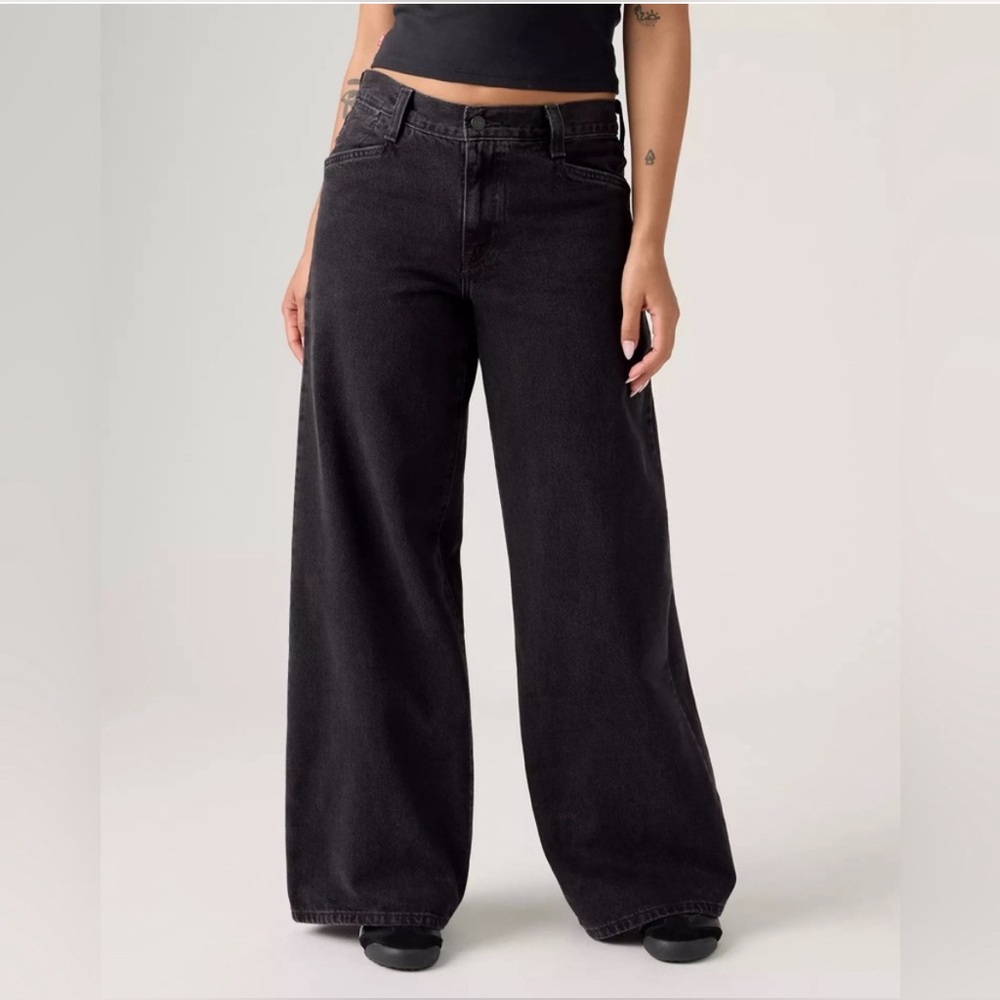 Levi's Charcoal Flare Jeans